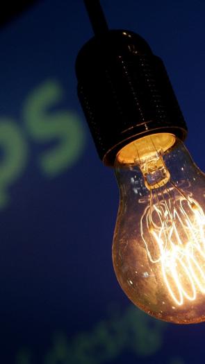 Philips logo & gloeilamp