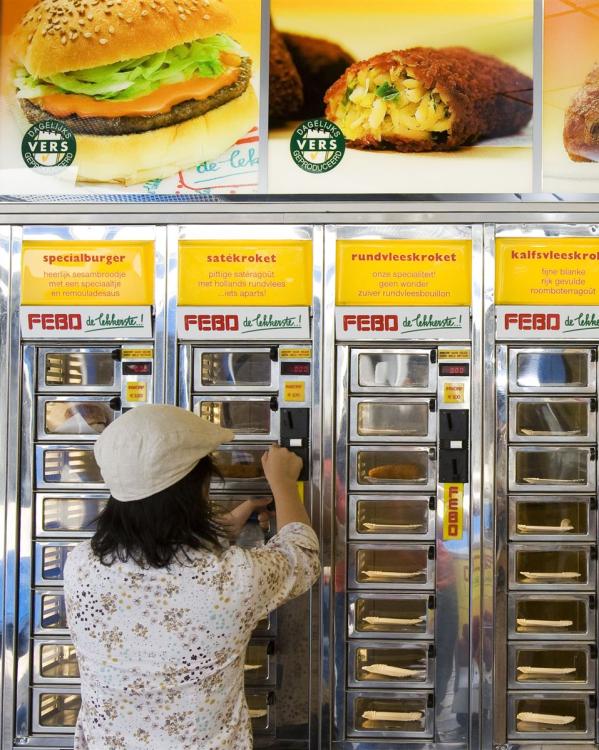 de vleesloze kroket van de febo