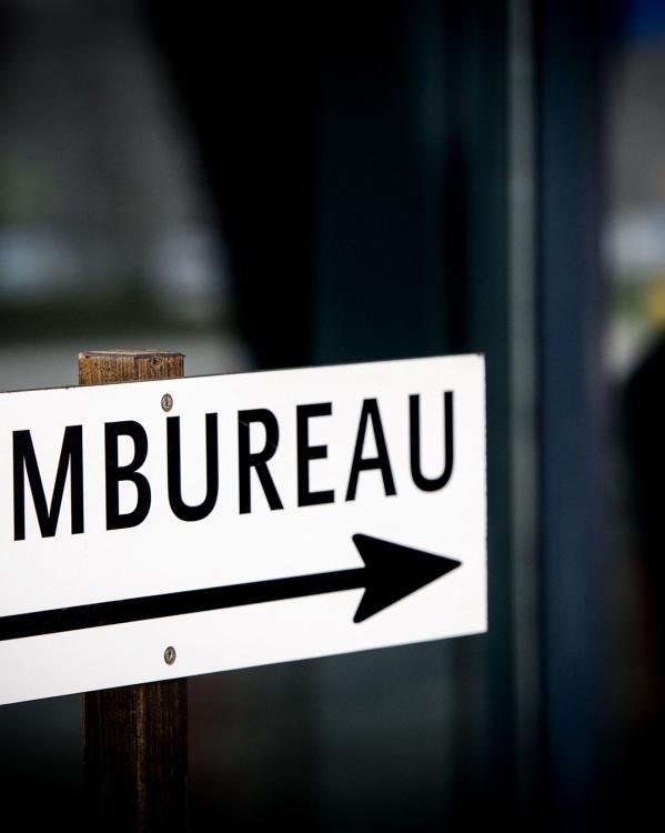 Oekraïne-referendum - stembureau