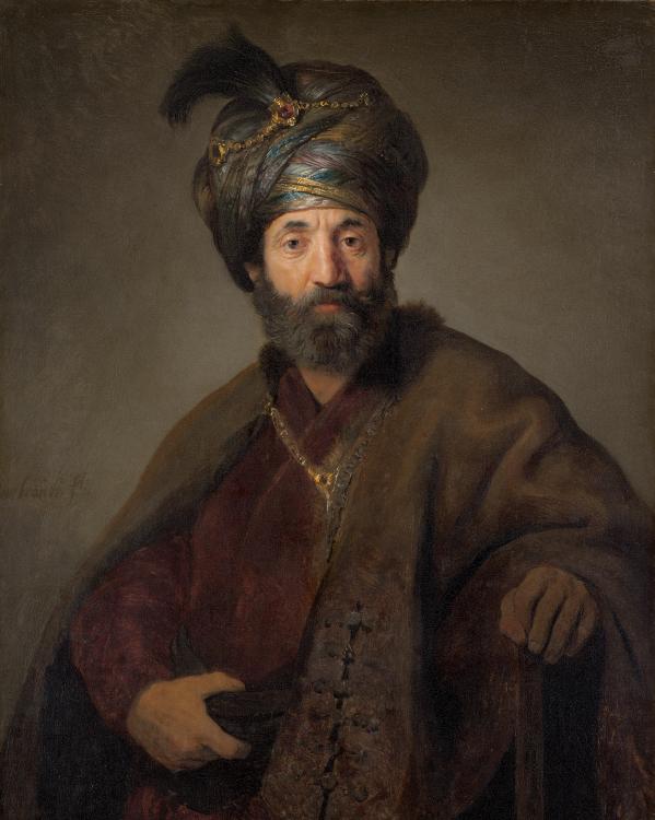 schilderij de turk van rembrandt