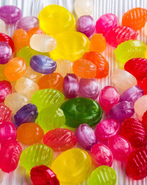 kleurstoffen in snoepgoed