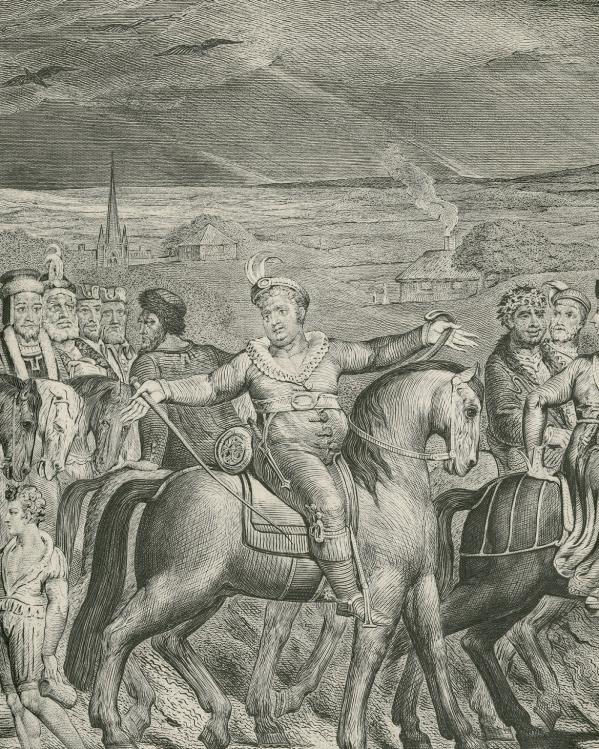 William Blake - Canterbury Pilgrims