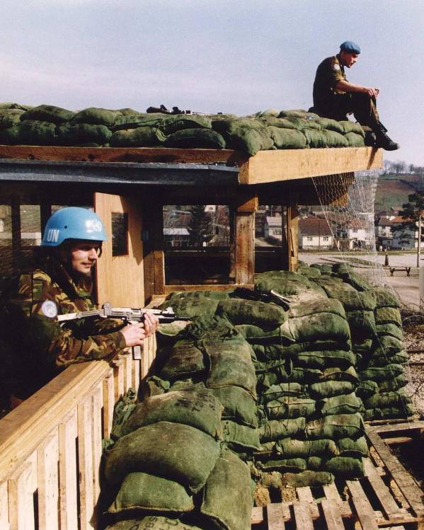 Srebrenica Op wacht