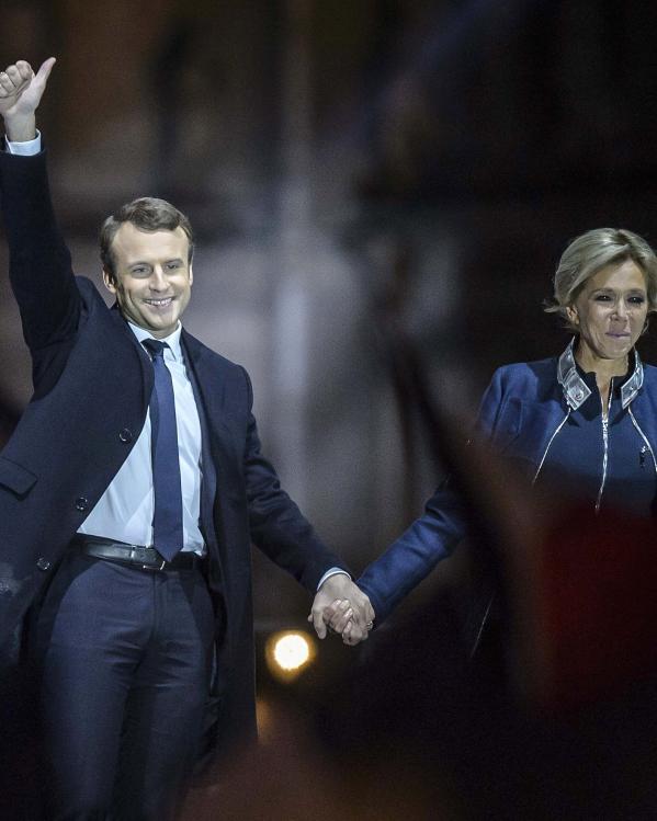 de overwinning van Macron