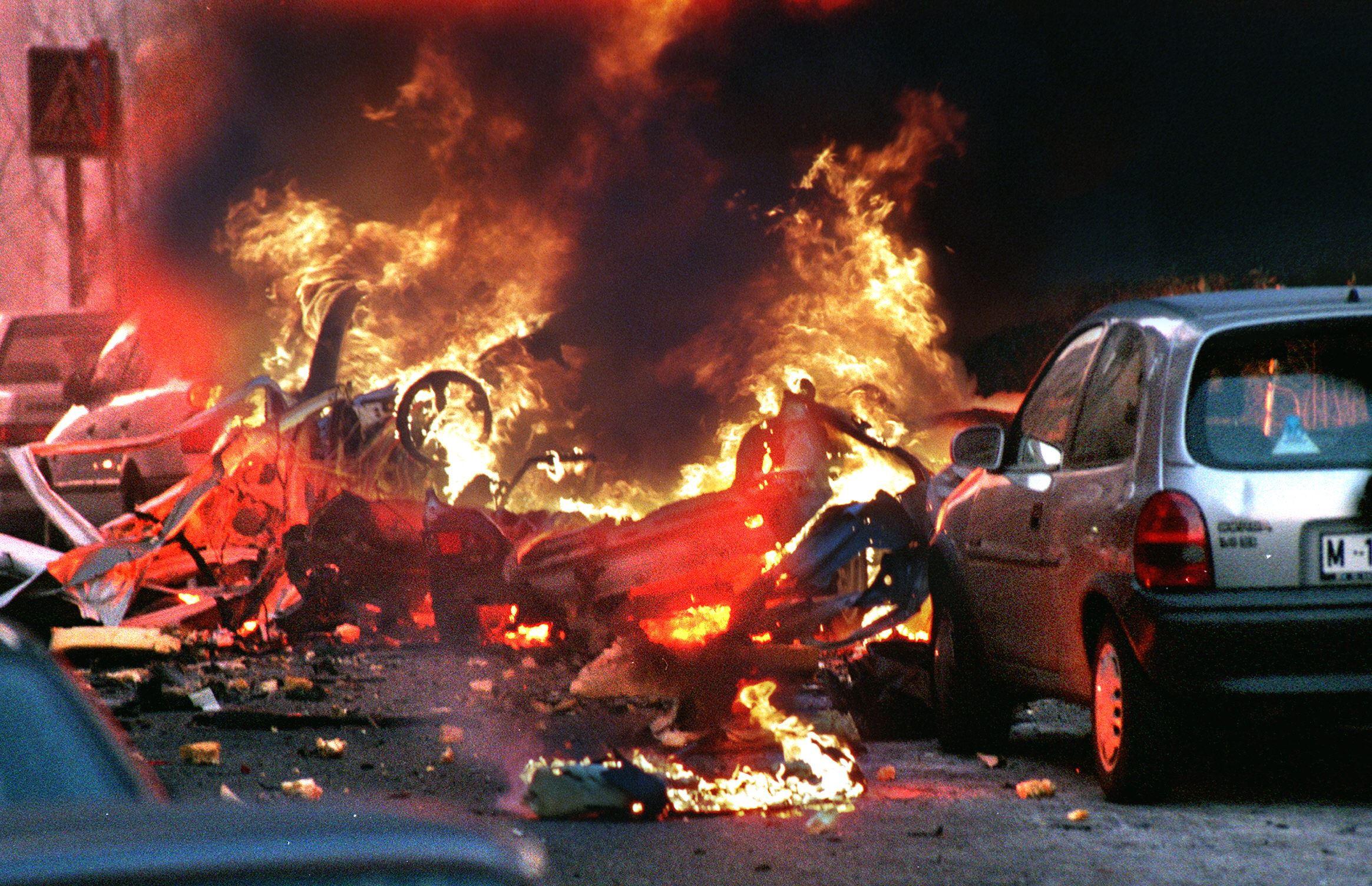 een bomaanslag van de ETA