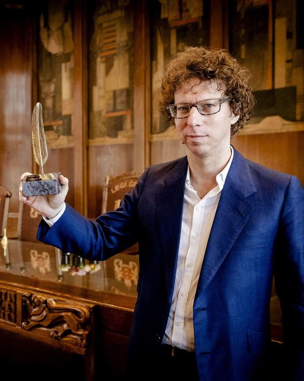 Arnon met de ganzenveer