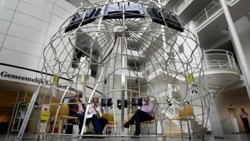 opstelling die de overprikkeling nabootst die je voelt met ass