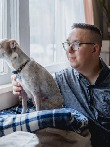 een meisje met een autisme spectrum stoornis