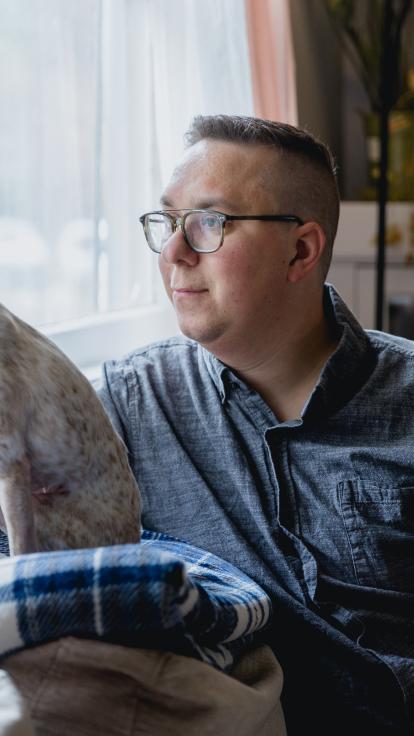 een meisje met een autisme spectrum stoornis