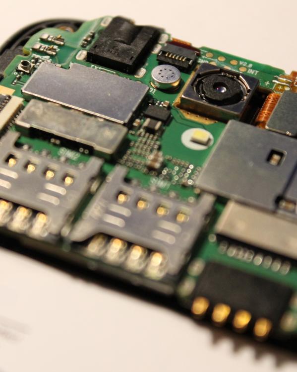 smartphone van binnen