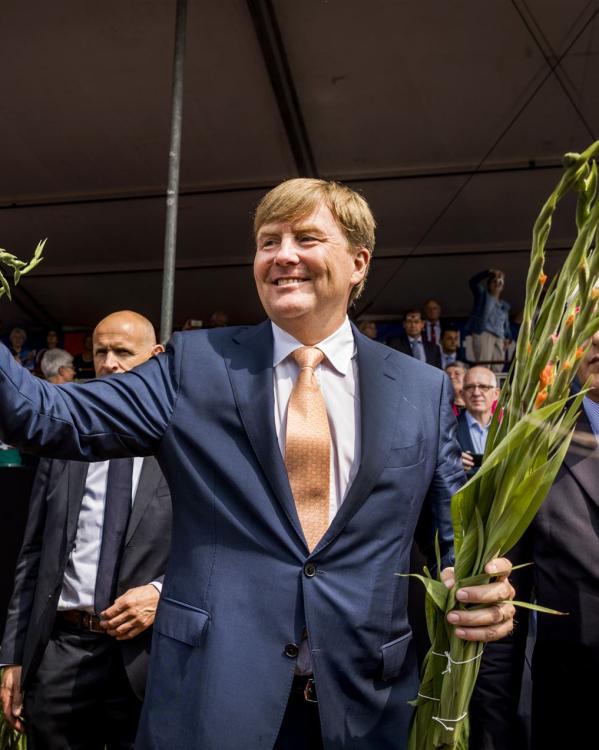Willem Alexander bij de Vierdaagse