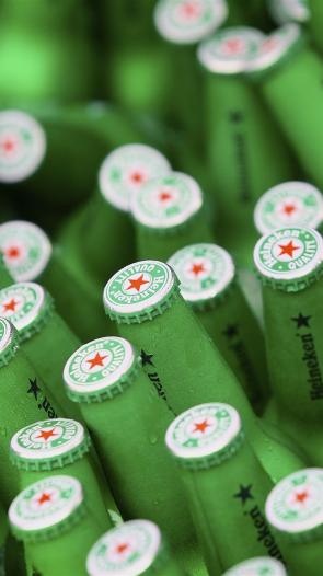 bierflesjes van heineken 