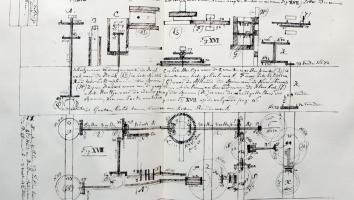 eisinga bouwtekening planetarium