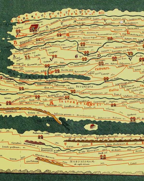romeinse kaart