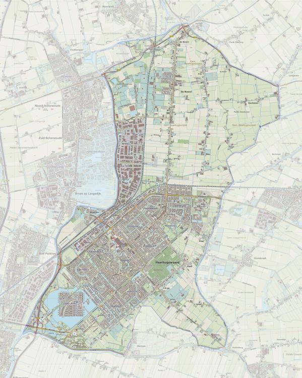kaart van heerhugowaard