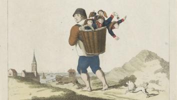 Spotprent op de Landzaten