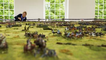 Reconstructie van de slag bij Waterloo