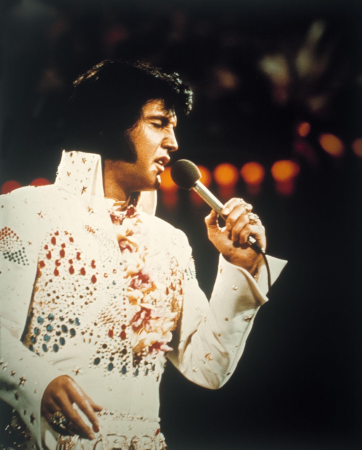Elvis in concert