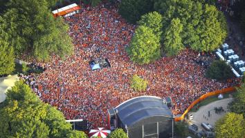 Huldiging OranjeLeeuwinnen 