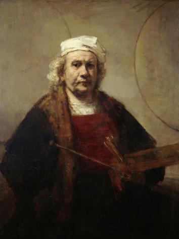 zelfportret van Rembrandt van Rijn