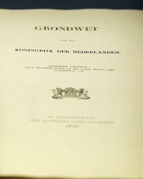 de originele grondwet uit 1848