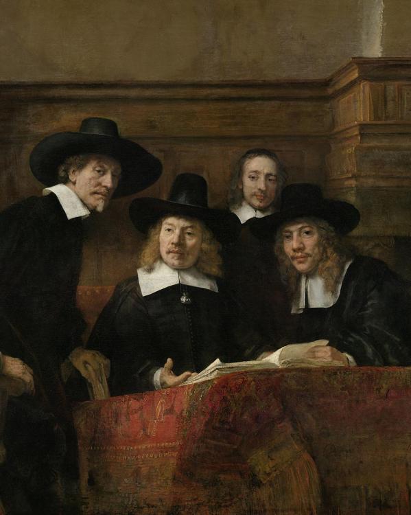 Rembrandt - De Staalmeesters