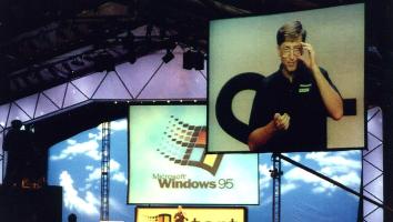 De lancering van Windows 95