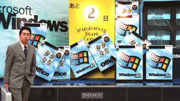 De lancering van Windows 95