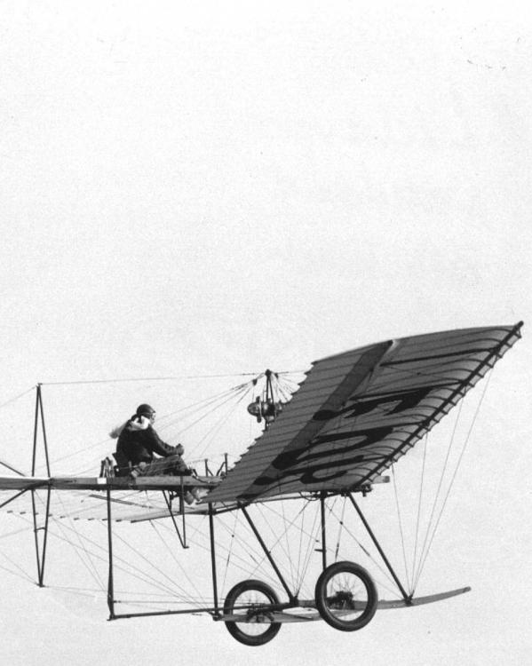 het vliegtuig de Spin