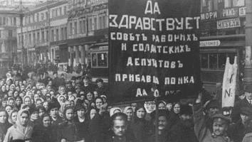 Protest Russische revolutie