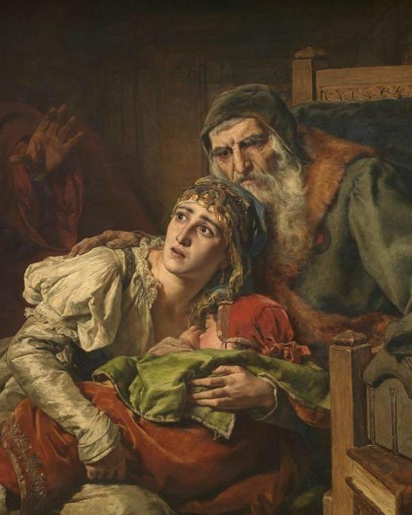 schilderij joden in de middeleeuwen van karel ooms