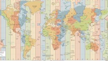 overzicht van tijdzones in 2017