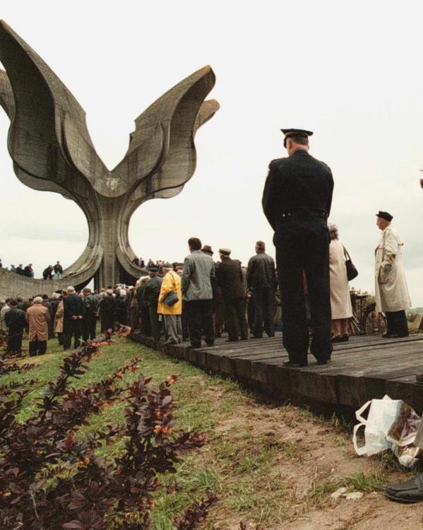 Jasenovac herdenking