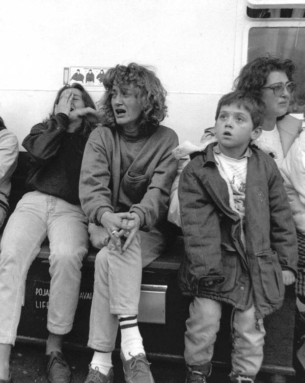 Joegoslavie vluchtelingen