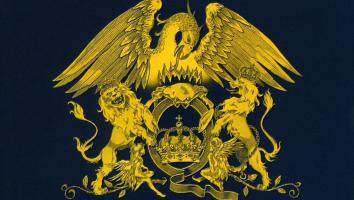 het logo van Queen