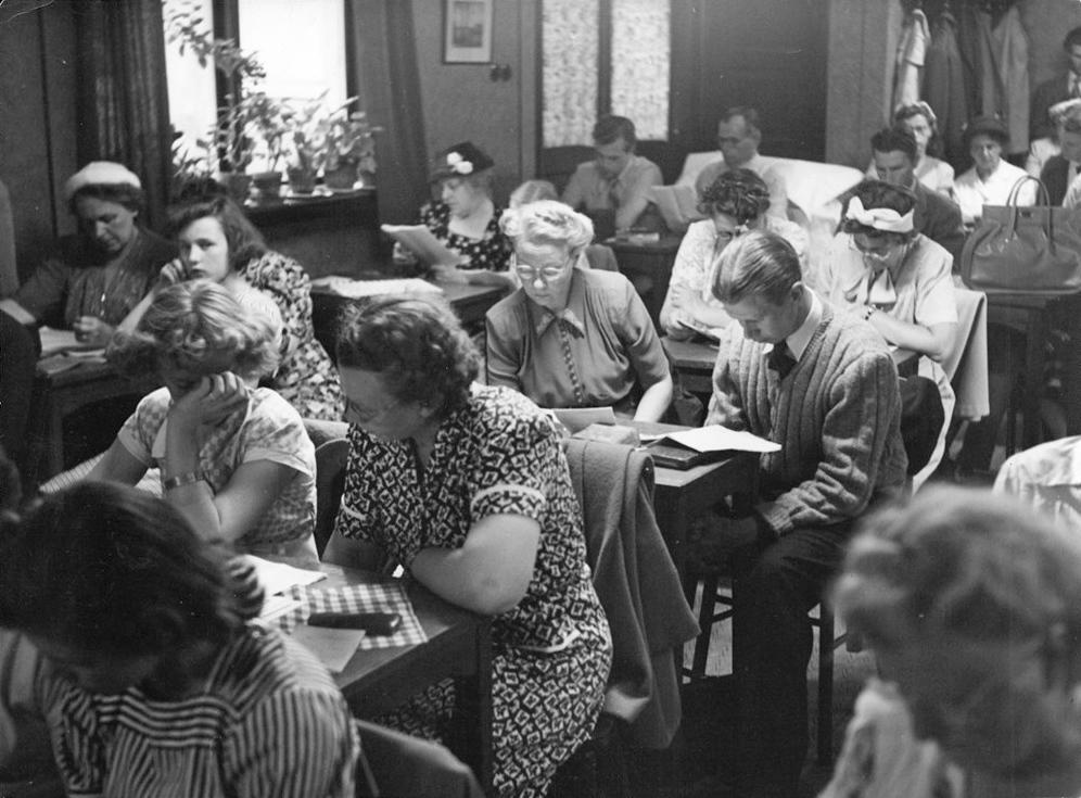 Bijbelstudieklas van Jehovah's Getuigen 