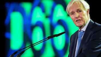 Jan Terlouw D66 congres 