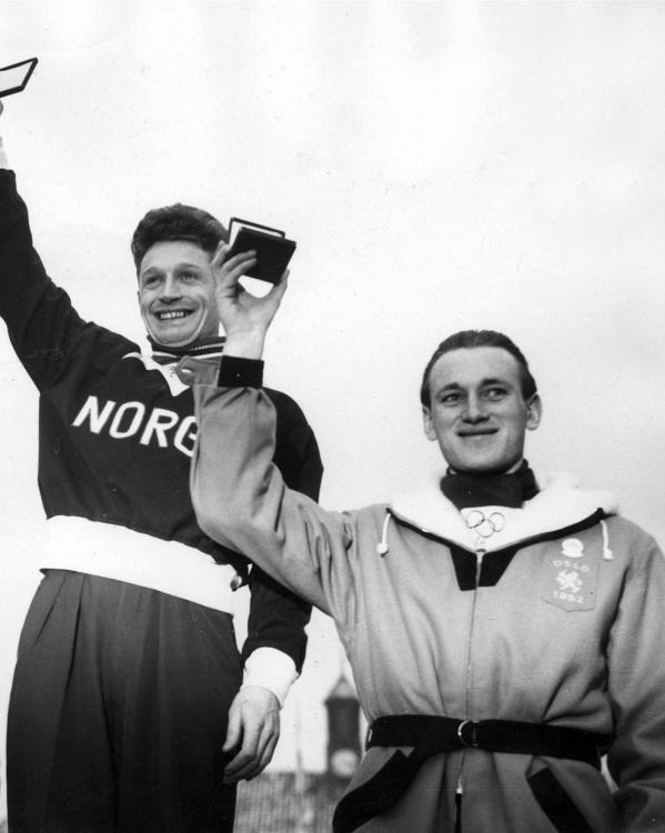 Kees Broekman wint zilver in 1952