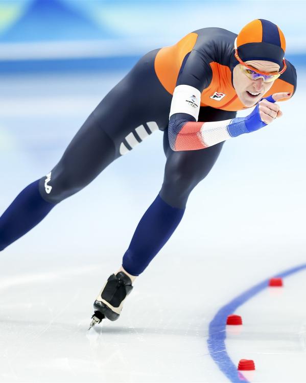 Schaatser Ireen Wüst in Zuid-Korea