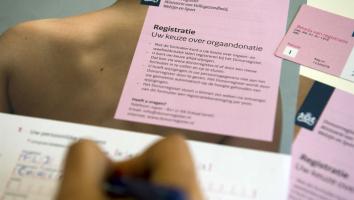 Een registratieformulier voor orgaandonatie