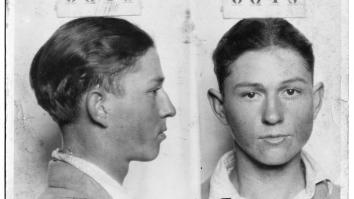 mugshot clyde barrow
