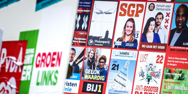 Posters gemeenteraadsverkiezingen