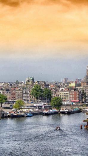 Amsterdam centrum bewerkt