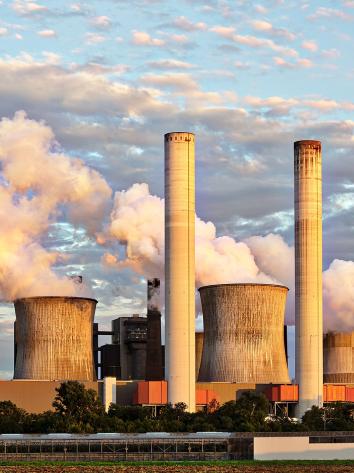 uitstoot van fabrieken