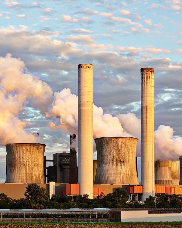 uitstoot van fabrieken