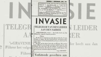 telegram van Mussert na het begin van D-Day