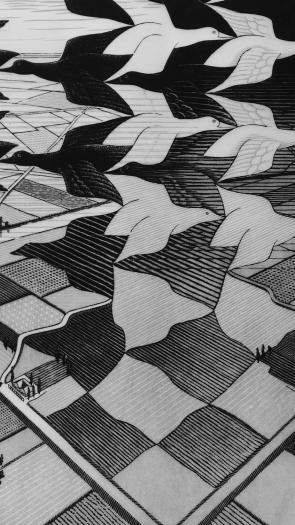 Dag & Nacht van M.C. Escher