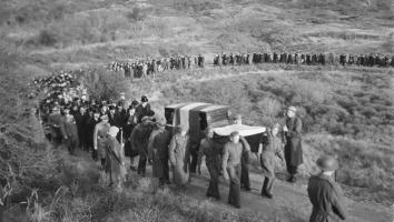 herbegrafenis in 1945