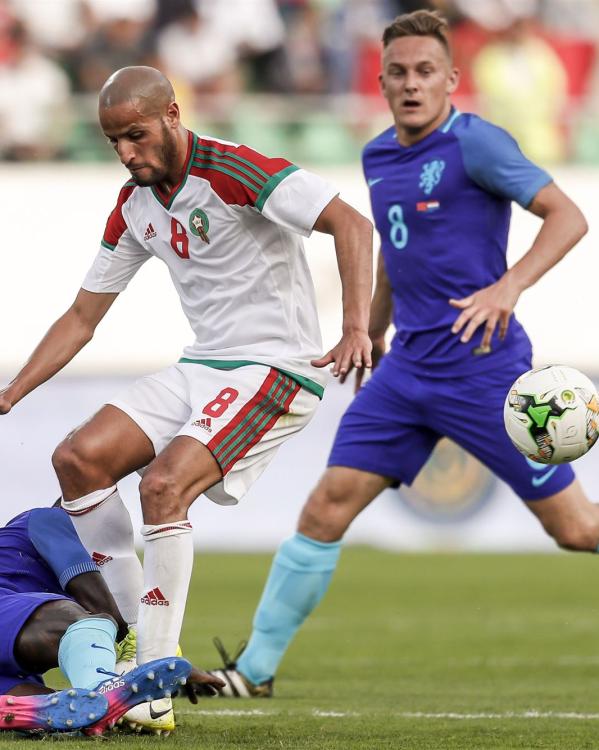 voetballer Karim El Ahmadi ​