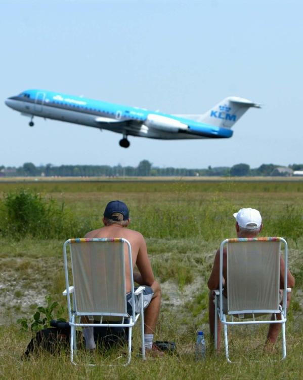 vliegtuig spotten